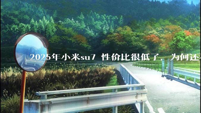 2025年小米su7 性价比很低了，为何还不更新改款？