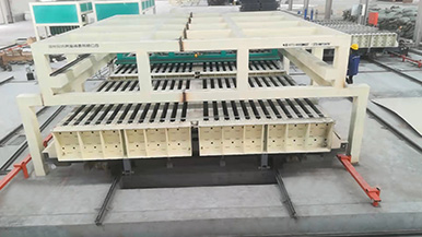ALC板生产线-高端绿色墙材装备-成组立模工艺技术下的alc墙板