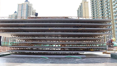 免拆底模钢筋桁架楼承板设备 高性能薄型叠合板 装配式建筑相关设备生产厂家